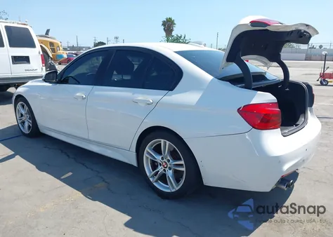 2016 BMW 328I из США, поврежденный, VIN WBA8E9G57GNU27762